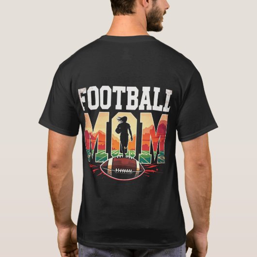 Mama-Shirt - T-Shirt für die Mama des Fußballs - P (Rückseite)