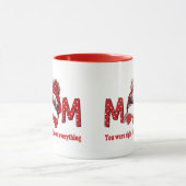 Mama Sie hatten recht über alles Tasse (Zentrum)