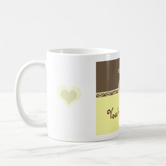 Mama Sie sind besonders Kaffeetasse (Links)