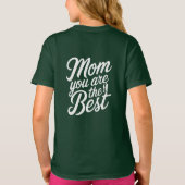 Mama Sie sind die Besten T-Shirt (Rückseite)