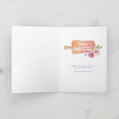 Mama Sie sind die Coolsten & süßesten | Eisblumene Karte (Innenseite)