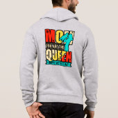 Mama Sie sind die Königin-67761 Hoodie (Rückseite)