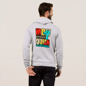 Mama Sie sind die Königin-67761 Hoodie (Schwarz voll)