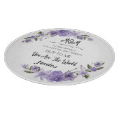 Mama Sie sind die Personalisierte Weltplatine Schneidebrett (Ecke)