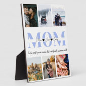 Mama Sie sind die Welt Foto Fotoplatte (Seite)