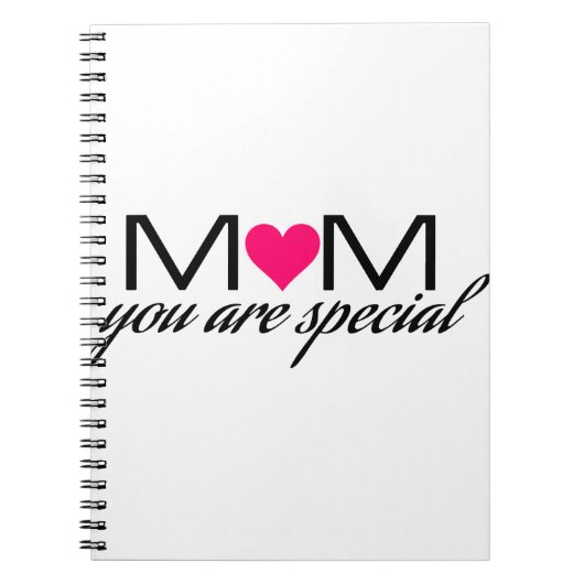 Mama Sie sind ein SonderNotebook Notizblock (Vorderseite)