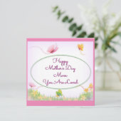 Mama Sie sind Lieblingskarte (Stehend Vorderseite)