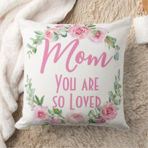 Mama Sie sind so liebt Blumenreath Rose