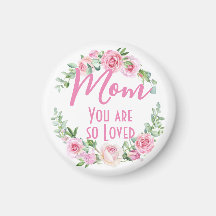 Mama Sie sind so liebt Blumenreath Rose