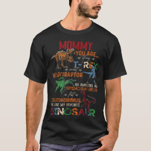 Mama Sie sind so stark wie Rex lustigen Dinosaurie T-Shirt