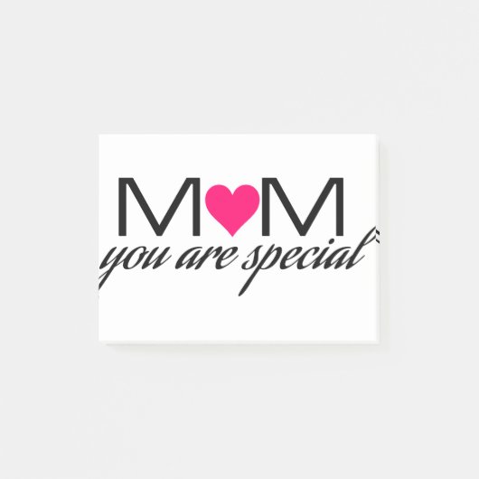 Mama Sie sind Sonderposten Hinweise Post-it Klebezettel (Vorderseite)