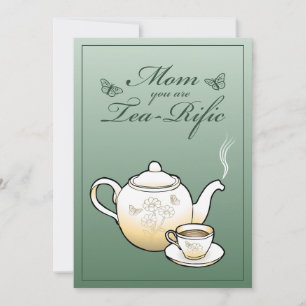 Mama Sie sind Tea-Rific Mütter Day Card Feiertagskarte