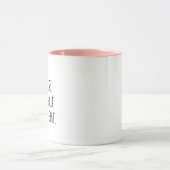 Mama Sie waren die richtigen Mütter Tag Personalis Tasse (Zentrum)