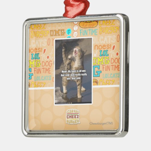 Mama! Silbernes Ornament (Links)