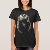 Mama Silhouette T-Shirt (Vorderseite)