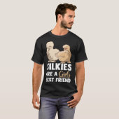 Mama Silky Chicken Bauer T-Shirt (Vorne ganz)