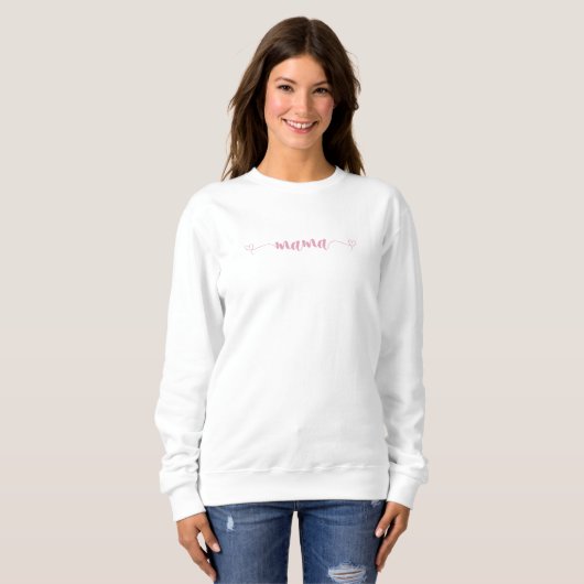 Mama Simple Minimalistisch Sweatshirt (Vorne ganz)