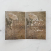 Mama - simply irreplaceable - vintage karte (Innenseite)