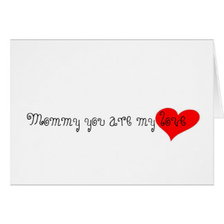 Mama sind Sie meine Liebe