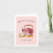 Mama sind Sie Tee-rrific | Karte für Mama (Vorderseite)