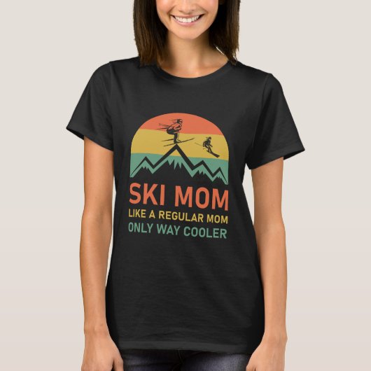 Mama Ski-Frauen T-Shirt (Vorderseite)