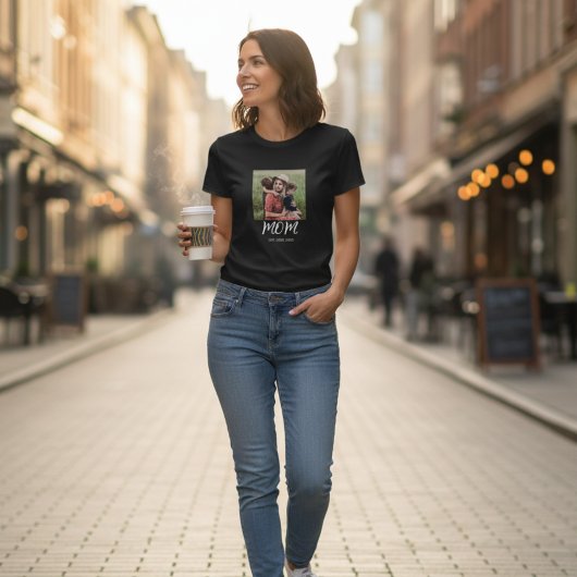 Mama - Skript-Foto eingerichtet T-Shirt