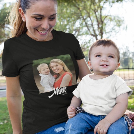Mama - Skript-Foto eingerichtet T-Shirt