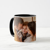 Mama Skript Herzlichen Dank für jeden Moment Foto Tasse (Vorderseite Links)