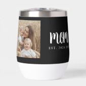 Mama: Skript-schwarzes Foto eingerichtet (Vorderseite)