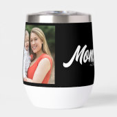 Mama: Skript-schwarzes Foto eingerichtet (Vorderseite)