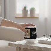 Mama: Skript-schwarzes Foto eingerichtet