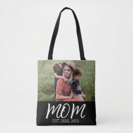Mama: Skript-schwarzes Foto eingerichtet Tasche