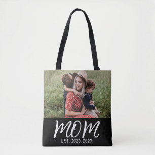 Mama: Skript-schwarzes Foto eingerichtet Tasche