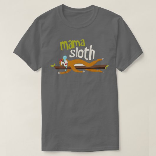 Mama Sloth T-Shirt (Design vorne)
