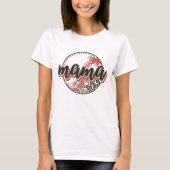 Mama Softball T-Shirt (Vorderseite)