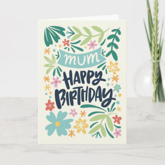 Mama Sommer Geburtstag Karte