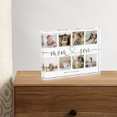 Mama & Son Heart Script | Foto Grid Collage
