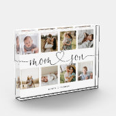 Mama & Son Heart Script | Foto Grid Collage (Links)
