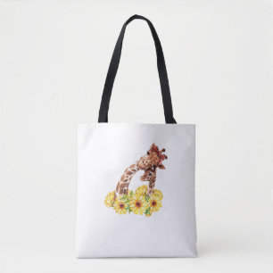 Mama Sonnenblume Geschenk Safari Afrika Tierkinder Tasche