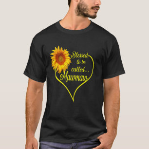 Mama Sonnenblume gesegnet, Mawmaw Mutter genannt z T-Shirt
