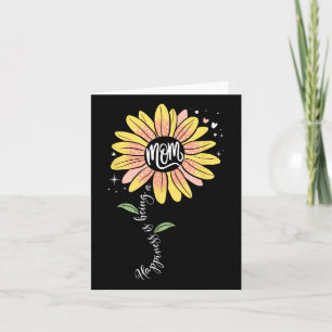 Mama Sonnenblume Glück ist, eine Mama zu sein Mutt Karte