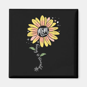Mama Sonnenblume Glück ist, eine Mutter zu sein Mu Magnet