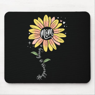 Mama Sonnenblume Glück ist, eine Mutter zu sein Mu Mousepad