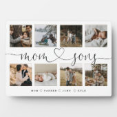 Mama & Sons - Heftschrift | Foto Grid Collage Fotoplatte (Vorderseite)