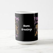 Mama-Sozialverein | Funny Trendy Graphic Gift Kaffeetasse (Mittel)