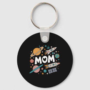 Mama Space Galaxy Mütter Tag Geburtstag Familiensp Schlüsselanhänger