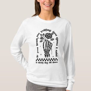 Mama Spaß Wenn im schreien dann weiß ich, dass ich T-Shirt