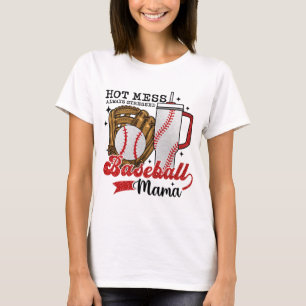 Mama Sport Mama Frauen Muttertag 2024 Mädchen Kind T-Shirt