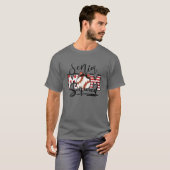 Mama Squad Baseball Mutter Frauen Niedlich T-Shirt (Vorne ganz)