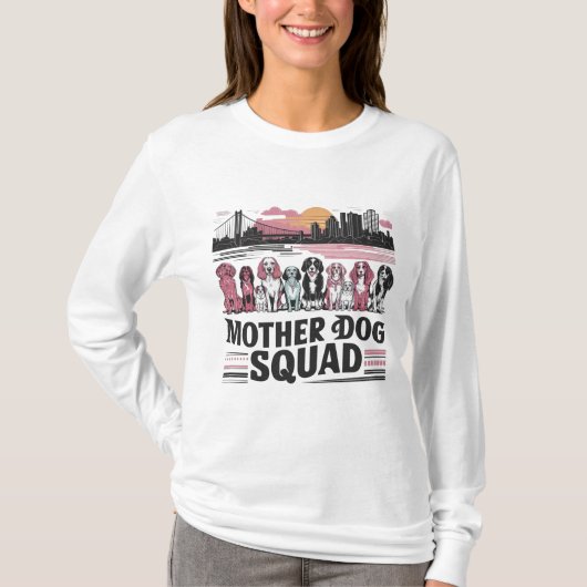 Mama Squad - Muttertag T-Shirt (Vorderseite)